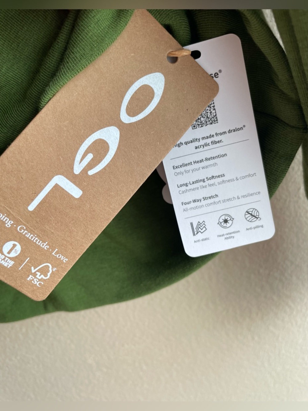 New OGL Women Green Top Size Small - Picture 8 of 9